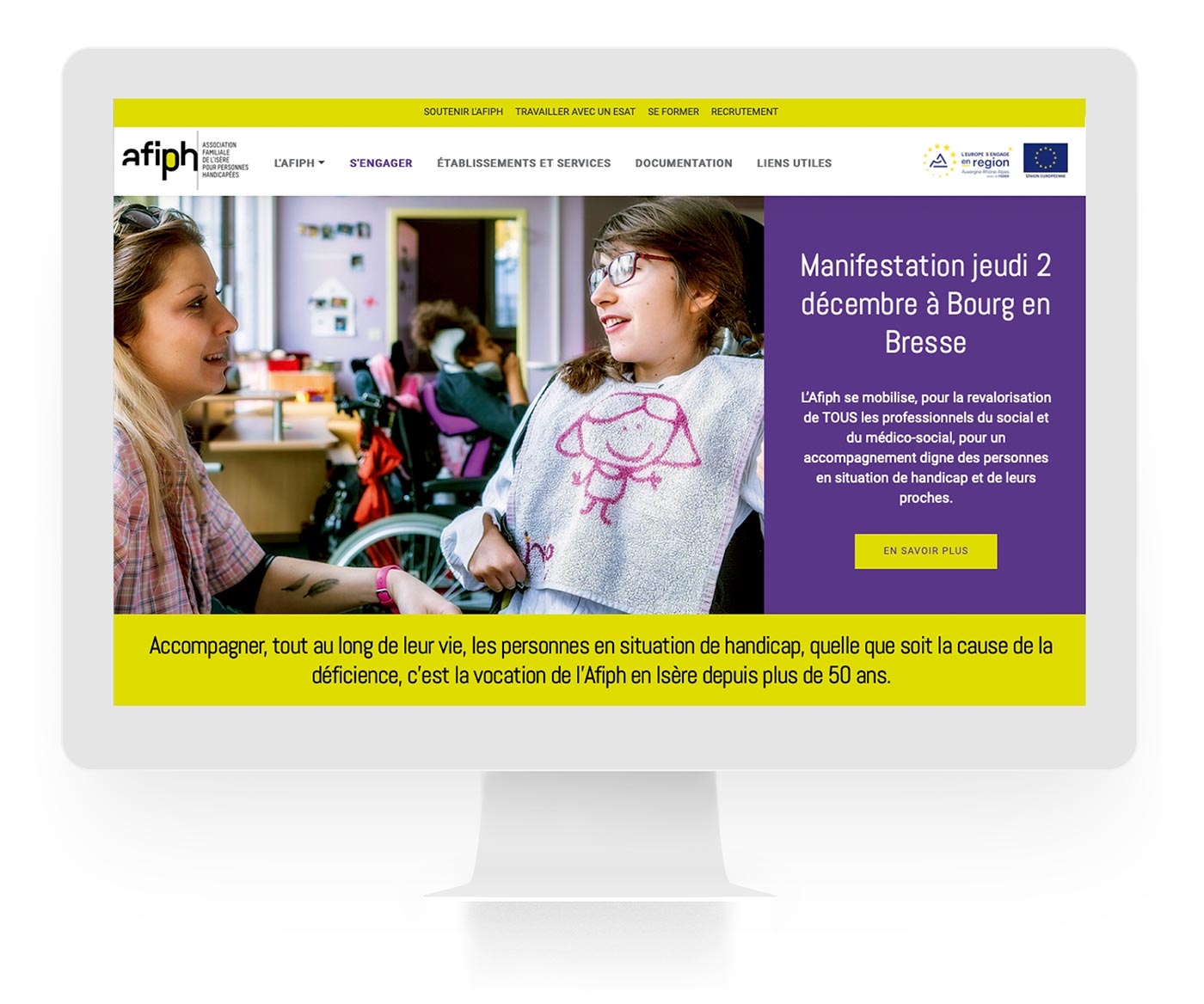 Site institutionnel de l'Afiph