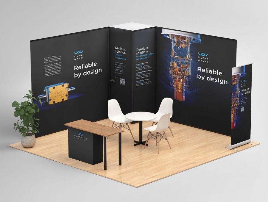Création du stand institutionnel de Silent Waves