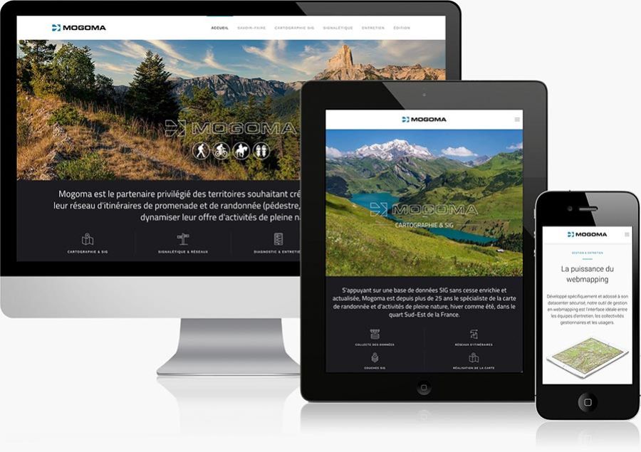 Création du site internet de Mogoma à Grenoble