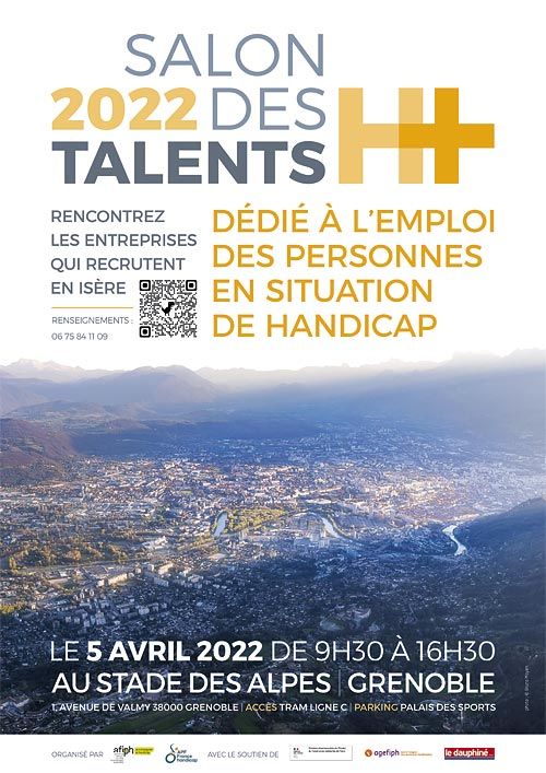 Affiche de la journée de sensibilisation Le handicap rencontre l'hôpital