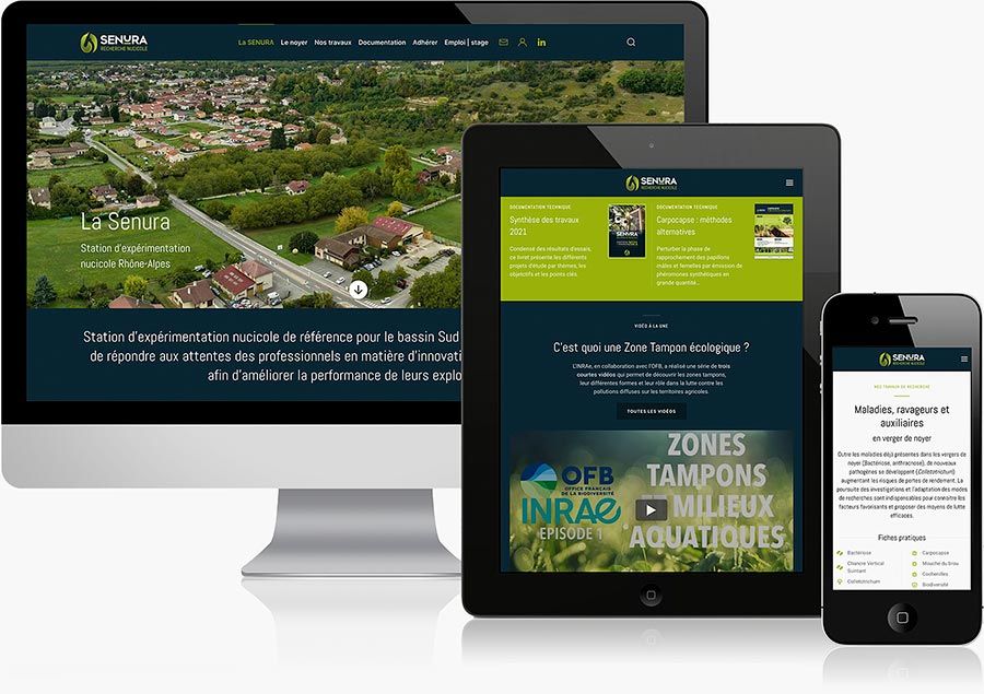 Création du site internet de la Senura