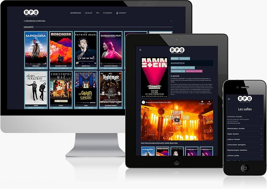 Création du site internet de RPO