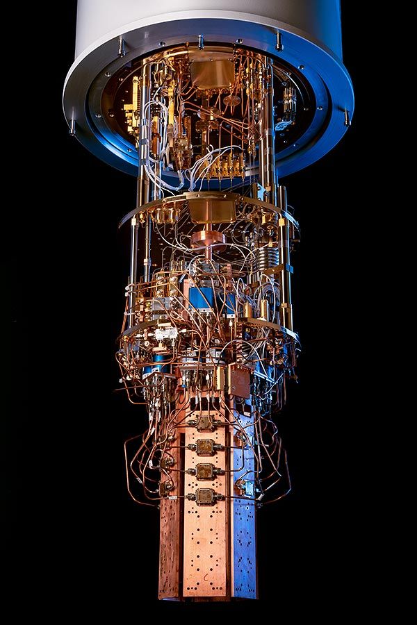 Photographie scientifique : cryostat de la société Silent Waves | technologies quantiques à Grenoble