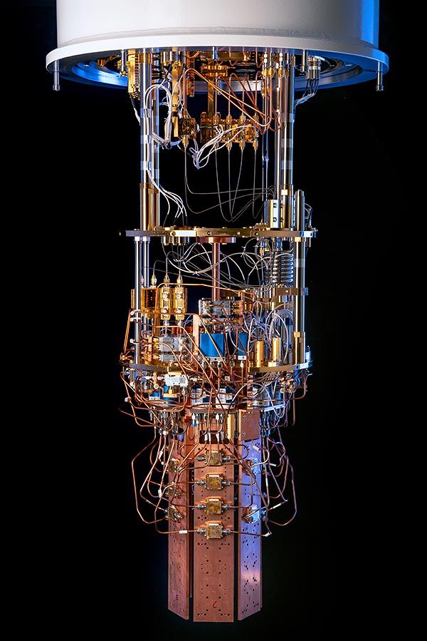 Photographie scientifique : cryostat de la société Silent Waves | technologies quantiques à Grenoble