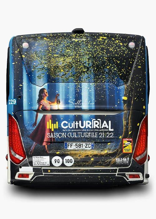 Habillage de bus Grenoble