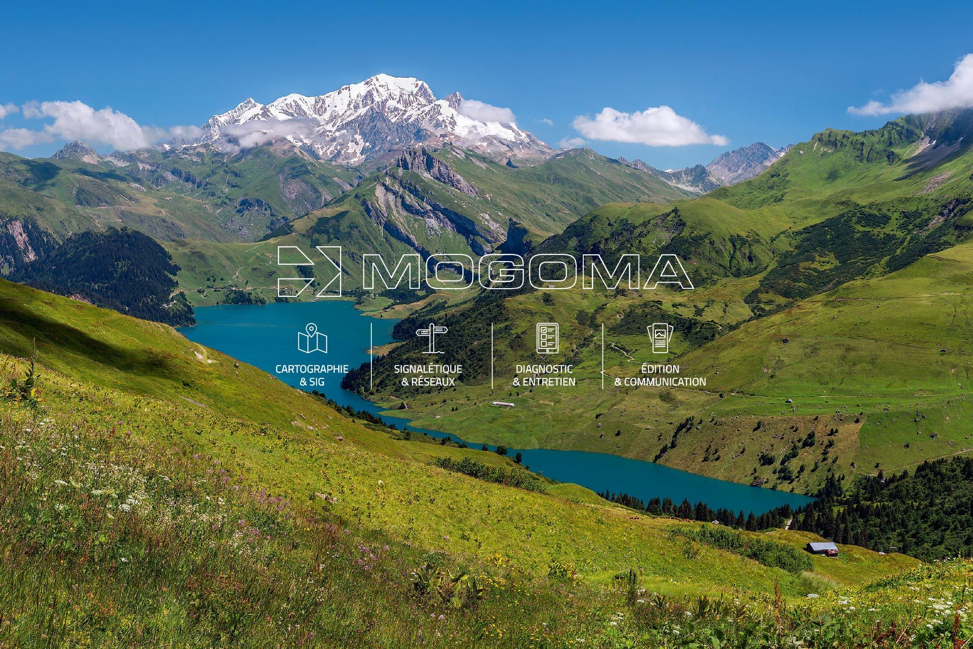 Identité visuelle de la société Mogoma